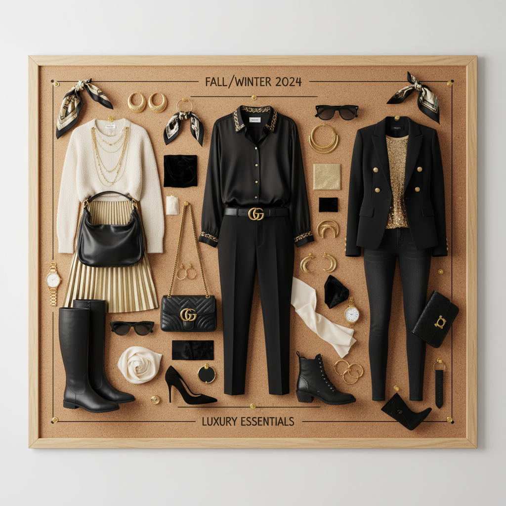 Venny's Outfit Planner Template - Fashion Mood Board